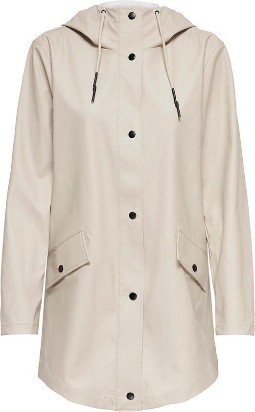 ONLY ONLELISA Raincoat OTW NOOS 15261734 - Beige - Women's Size XL
