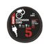 EMOS - IP44 verlengkabel 5m - 1 Frans stopcontact - waterdicht, slagvast, temperatuur- en oliebestendig - 230 V, 16 A, 3680 W - rubberen isolatie - H07RN-F3G 1,5 mm2 - voor buiten - zwart