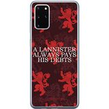 ERT GROUP mobiel telefoonhoesje voor Samsung S20 PLUS / S11 origineel en officieel erkend Game od Thrones patroon Game of Thrones 018, hoesje is gemaakt van TPU