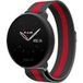 Bracelet Milanais Polar Ignite 3 (noir/rouge)