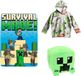 Minecraft Thuisblijfset; Fleecedeken, Hoodie deken en Handwarmer/Knuffel
