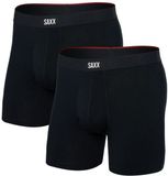 SAXX Boxershorts Vibe Xtra Soft Comfort - 2-pack - Zwart - XL
