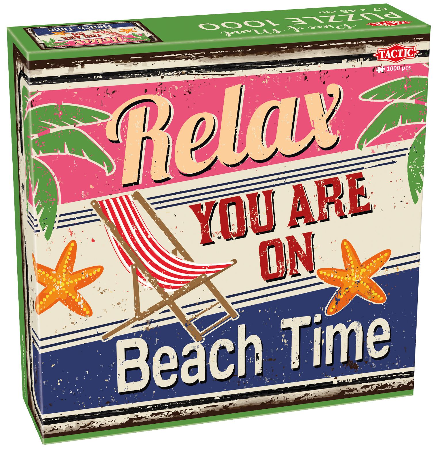 Tactic Beach Time - Puzzel - 1000 stukjes