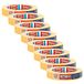 tesa Precision Afplaktape Standard 4344 - Set van 5 - 50 m x 30 mm - Oranje