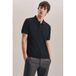 Seidensticker slim fit polo zwart