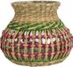 Cosydecor Vaas/windlicht met zeegras H15cm