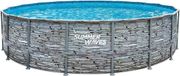 Summer Waves PGP4W01852B Opzetzwembad Rond 549 cm Grijs