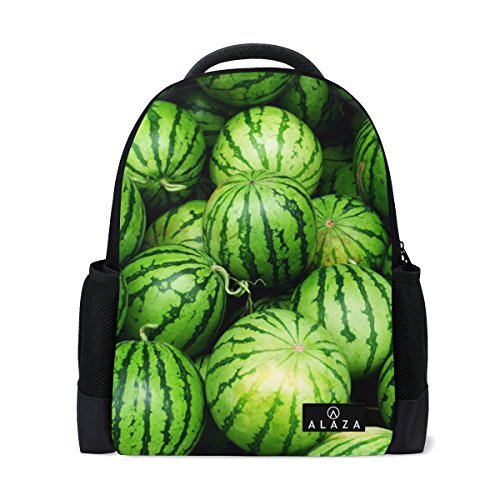 My Daily Mijn dagelijkse groene Watermeloenen Rugzak 14 Inch Laptop Daypack Bookbag voor Travel College School