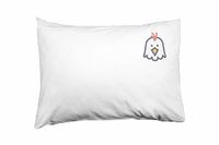 Bona Basics Decoratieve kussenhoes Wit 50x35 cm