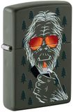 Zippo Stormaansteker - Outdoor & Adventure - Color Image Green Mat - Navulbaar - Herbruikbaar - Winddicht Design - Geschenkdoos - Made in USA