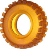 Flamingo Rubba Speelgoed Honden Rubber Bruin 15x15x5cm