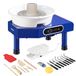 VEVOR Pottenbakkersdraaimachine voor het vormen van keramiek 25 cm