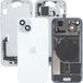 Apple iPhone 15 Plus Batterijklep, Met Middenbehuizing, Complete Onderdelen, Blauw, Premium Swap