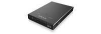 ICY BOX IB-2812CL-U3 - Basisstation voor opslagstations - Zwart