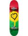 Blueprint Spray Heart V2 Skateboard Compleet (8 inch - Rasta 2)