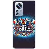 Allez les bleus Bedrukt siliconen hoesje compatibel met Xiaomi Mi 12 Pro