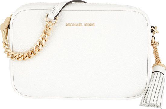Michael Kors Michael Kors-Handtassen-Medium Camera Bag-Wit
