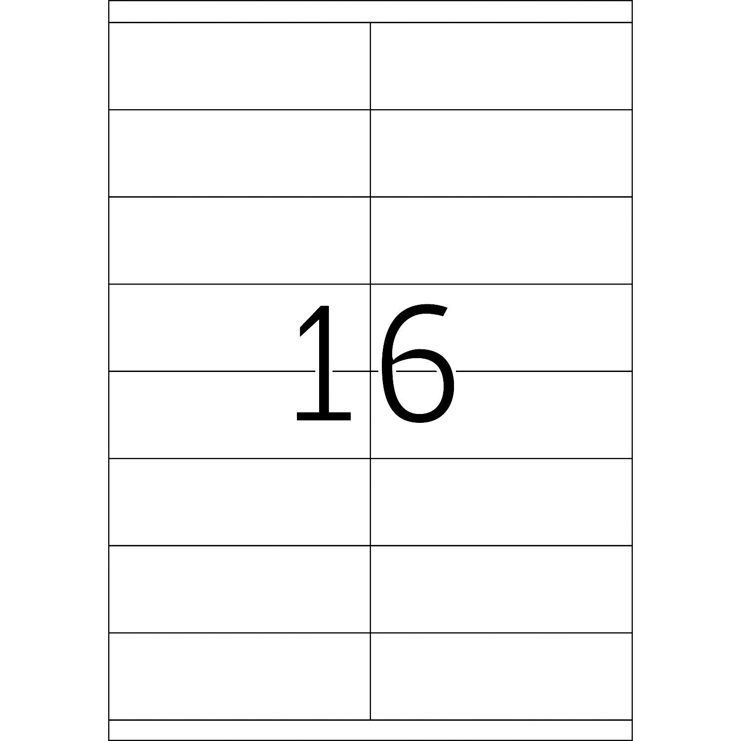 HERMA Labels white 105x35 SuperPrint 1600 pcs.
