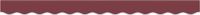 vidaXL - Vervangende volant voor 2,5 m bordeaux rood polyester