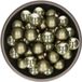 Othmar Decorations Bv Boules de Noël - verre - 36x pièces - granit vert - 6 cm - mat et brillant