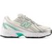 New Balance Grade Filles 740 Dentelle Argent Métallique