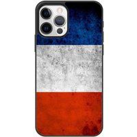 Apple iPhone 12 Drapeau france Verstevigd hoesje met sublimatie bedrukking