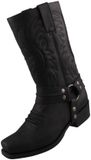 Sendra boots Biker Laarzen 12209SD3 Zwart