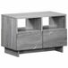 vidaXL Meuble TV 60 x 34,5 x 40 cm Gris Sonoma Bois de chêne reconstitué