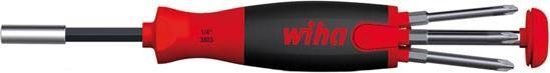 WIHA - Magazijnbithouder Liftup 70, Magnetisch 1/4" - Pozidriv/Torx - 3803 01-022