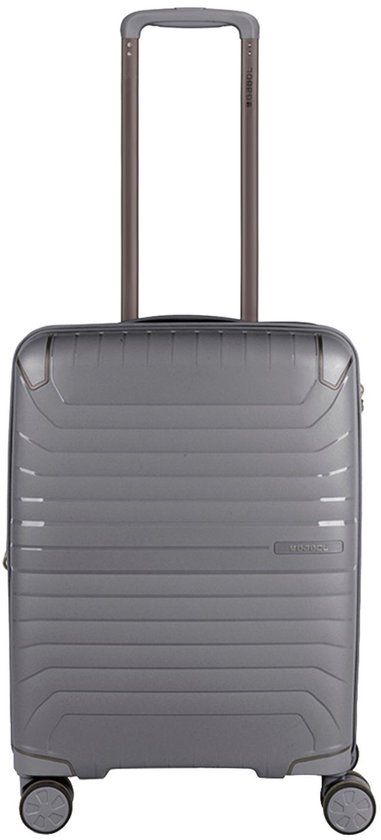 Gabol Crosby Handbagage Spinner 55 cm - 46 liter - 55x38x22 cm - grijs