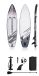 Planche de paddle, 335x86x15 cm, avec accessoires, blanc-gris