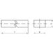 TOOLCRAFT 138552 Acier C45 + C Spiér (l x l) 1000 mm x 14 mm 22 mm 1 pièce(s)