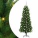 vidaXL Kerstboom met 300 LED, met standaard, Groen, 240 cm, PE