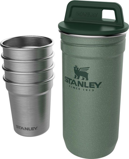 Stanley The Nesting Shot Glass Set - Hammertone Green