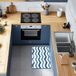 CREARREDA Absorberend en antislip badkamertapijt met opdruk 40 x 60 cm