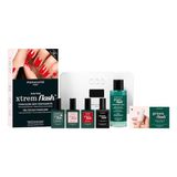 Manucurist Xtrem Flash Poppy Red & Hortencia UV-gelnagelset