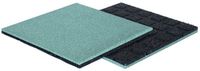 IVOL Rubber tegel 50 x 50 cm - 45 mm dik - UV-bestendig - Turquoise