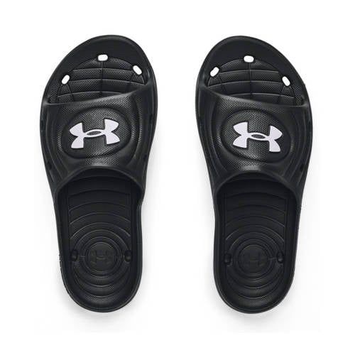 Under Armour Locker IV Charged - Zwarte badslippers