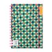 Pepa Lani notebook coloured wireo A5 Flower Checks on checks