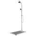 Syfax Buitendouche met grijze basis 220 cm aluminium
