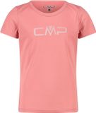 CMP Meisjes-T-shirt Kort Polyester Roze 5 jaar