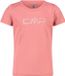 CMP Meisjes-T-shirt Kort Polyester Roze 5 jaar