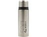 Laken gourde argent acier inoxydable 0,5 L avec gobelet, gourde à double paroi en acier inoxydable