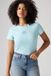 Levi's T-shirt - Femme - Bleu / Flock Floral Bw Angel Falls