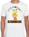 Bellatio Decorations Tropical party shirt heren - party time - wit - carnaval - tropisch themafeest M
