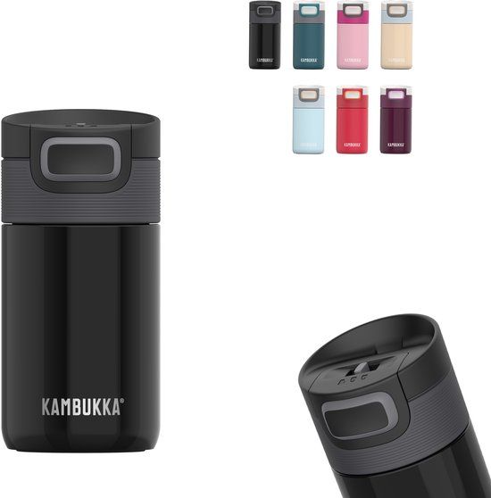 Kambukka Etna Thermosbeker 300 ml - Zwart