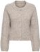 Vest Onlmiggie Ls O-neck Pearl Cardi Knt 15375519 Malt Ball/melange/fm Dames Maat - XS