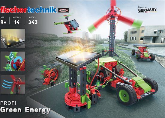 Fischertechnik Profi - Green Energy - STEM Toy - 9+ Years