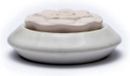 Yogi & Yogini pierre parfumée - Lotus - avec base blanche - 7,5 cm