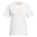 adidas Mujer IRIDESCENT SHELLS BIG LOGO GRAPHIC T-SHIRT, white, XS